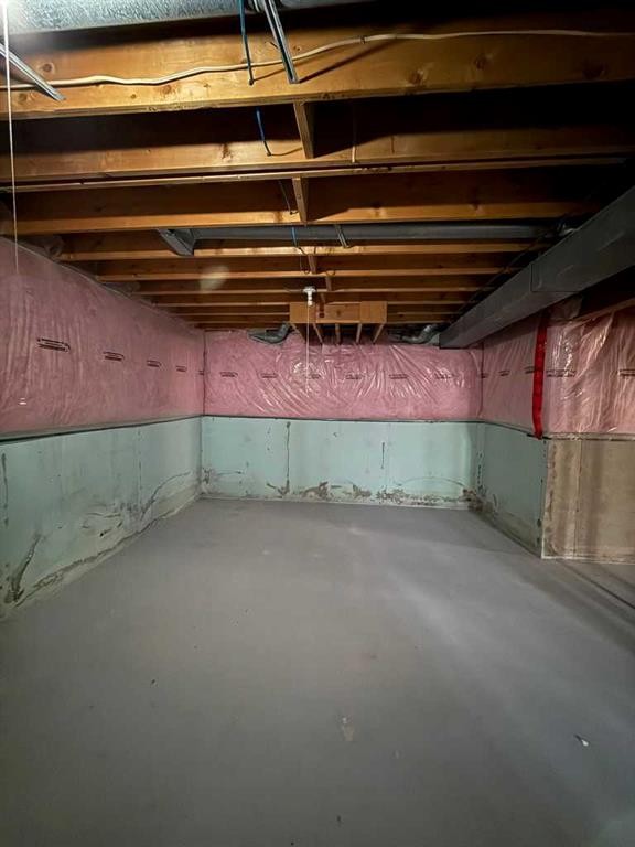 235 Fallswater Road Ne, Calgary, AB - Indoor Photo Showing Basement