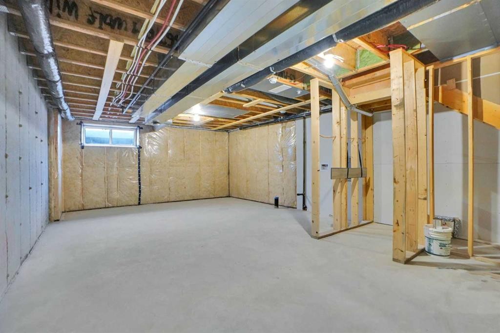 667 Wolf Willow Boulevard Se, Calgary, AB - Indoor Photo Showing Basement