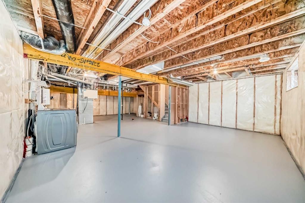 144 Auburn Glen Close Se, Calgary, AB - Indoor Photo Showing Basement