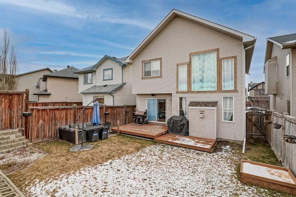 94 New Brighton Circle Se, Calgary, AB - Outdoor With Deck Patio Veranda With Exterior