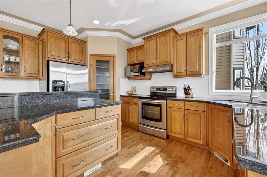 103 Kincora View Nw, Calgary, AB - Indoor Photo Showing Kitchen With Stainless Steel Kitchen