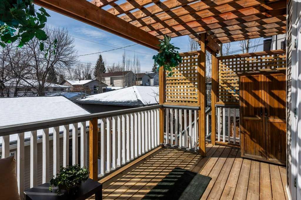 703 52 Avenue Sw, Calgary, AB - Outdoor With Deck Patio Veranda With Exterior