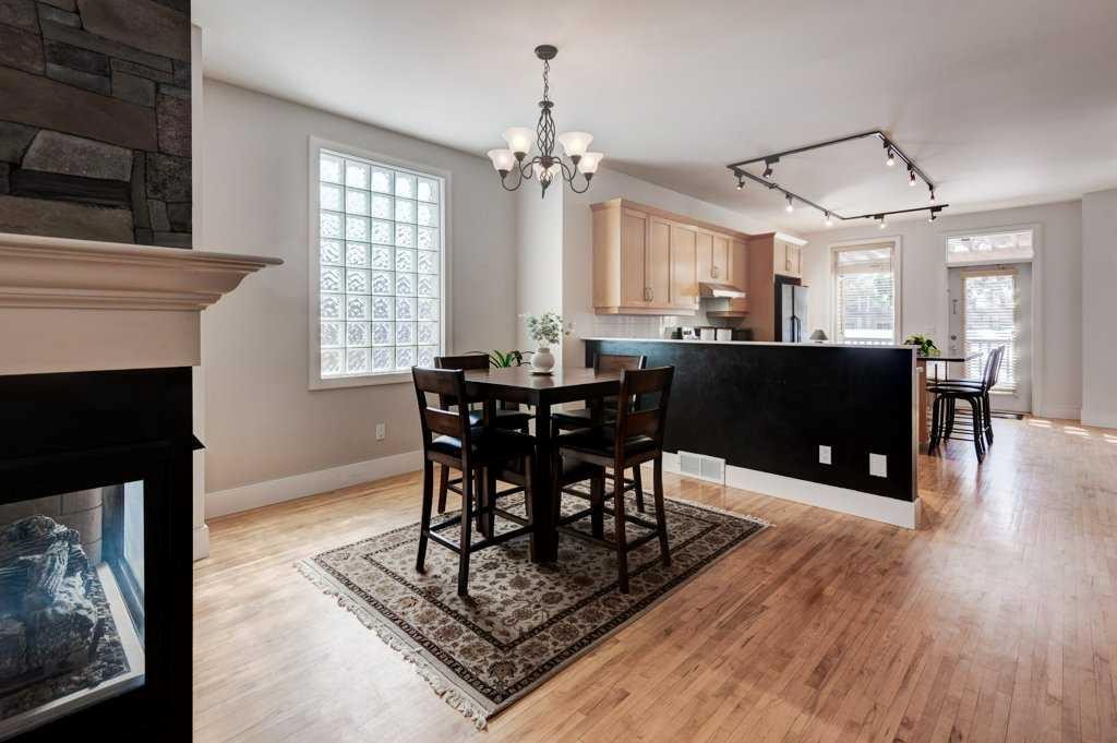 703 52 Avenue Sw, Calgary, AB - Indoor Photo Showing Dining Room