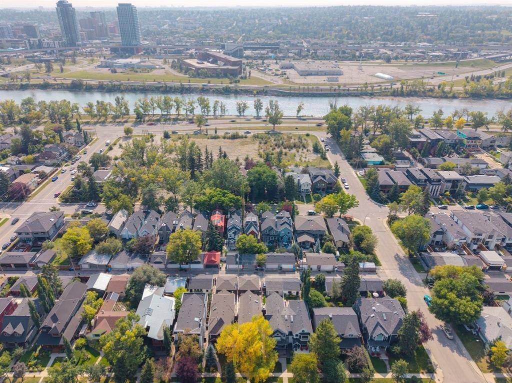 1727 Bowness Road Nw, Calgary, AB - Outdoor With Body Of Water With View
