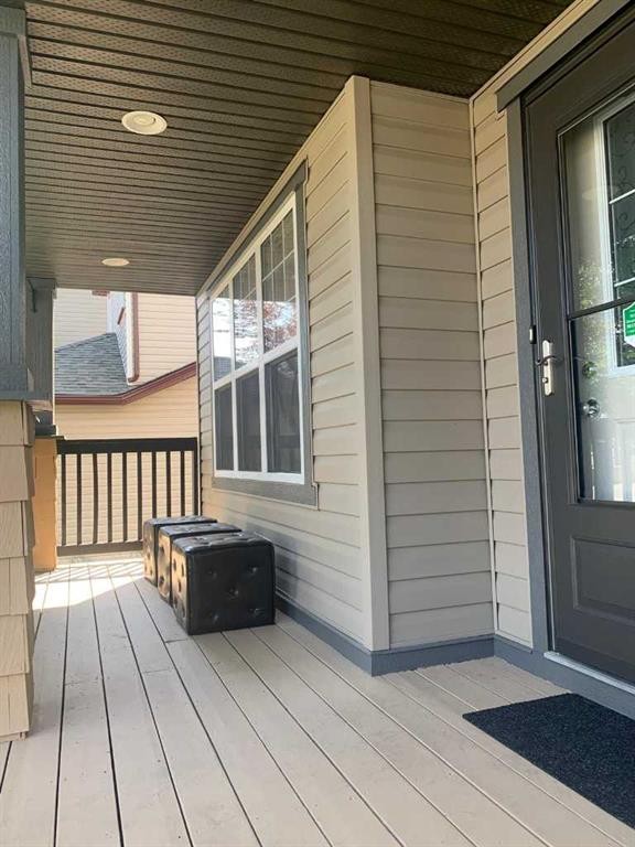 112 Covepark Rise Ne, Calgary, AB - Outdoor With Deck Patio Veranda With Exterior