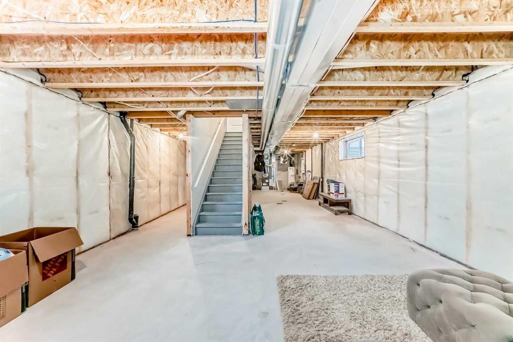 146 Highview Gate Se, Airdrie, AB - Indoor Photo Showing Basement