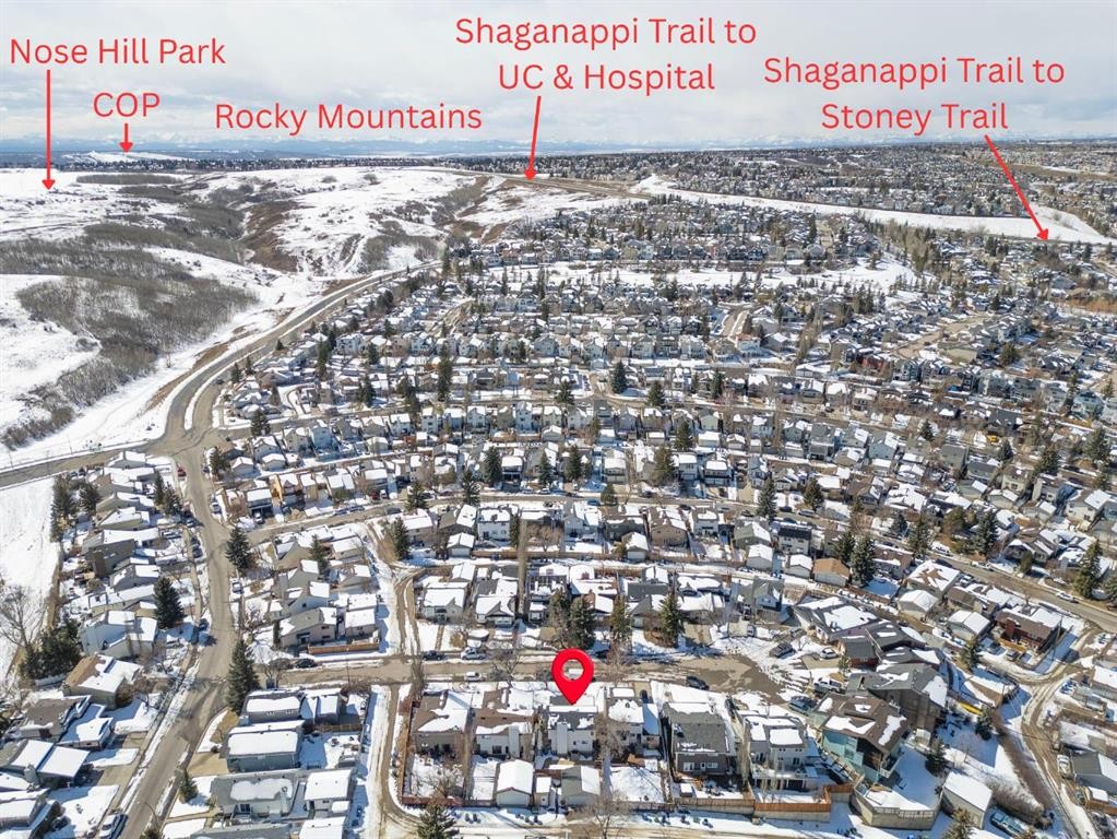 220 Macewan Glen Place Nw, Calgary, AB - With View