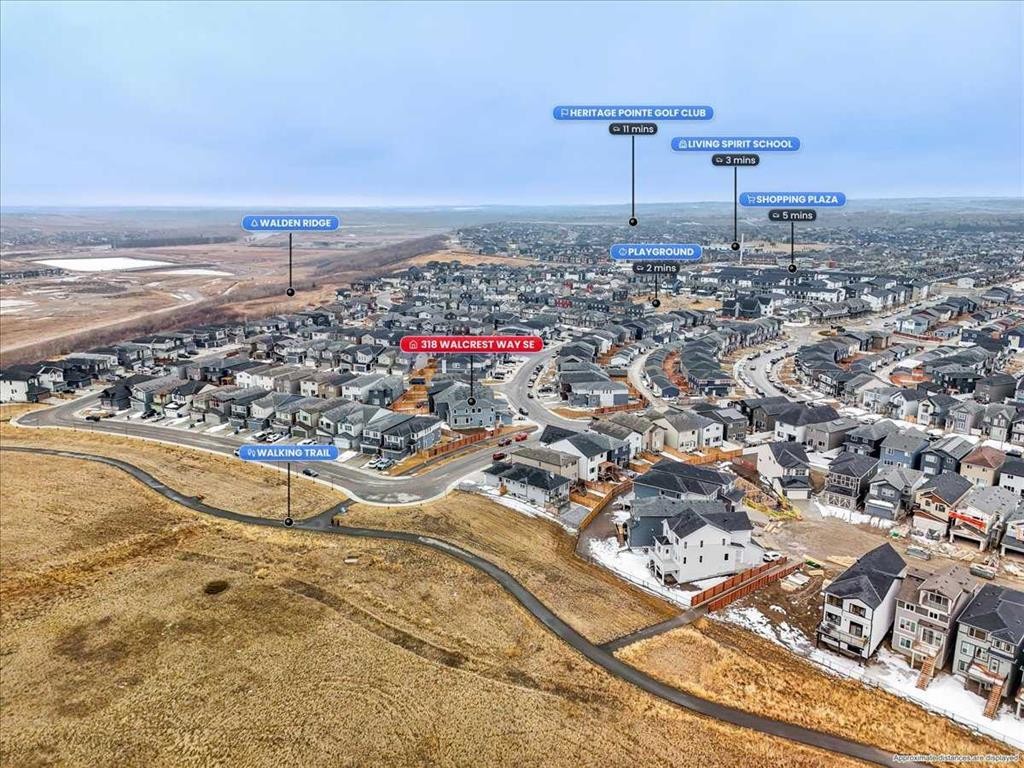 318 Walcrest Way Se, Calgary, AB - Outdoor With View