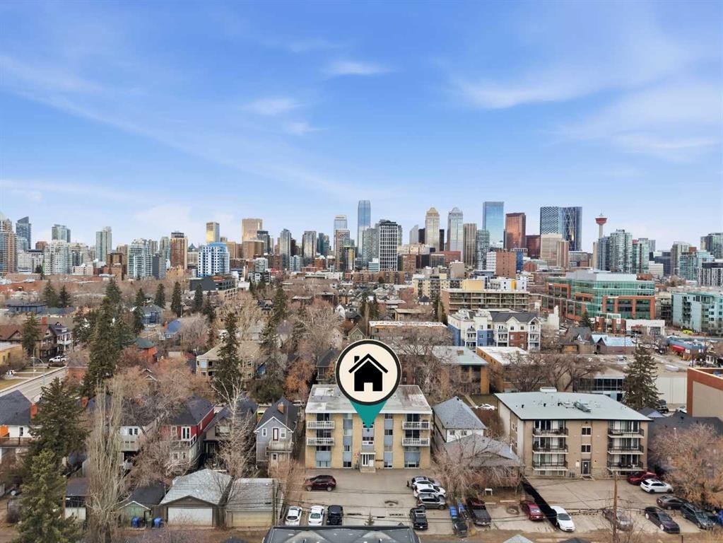 401-525 22 Avenue Sw, Calgary, AB - Outdoor With View