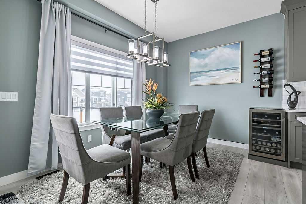 5 Birch Glen, Okotoks, AB - Indoor Photo Showing Dining Room