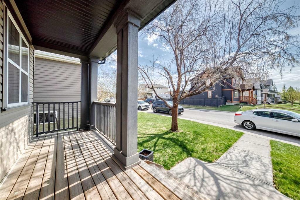 280 Copperstone Gardens Se, Calgary, AB - Outdoor With Deck Patio Veranda