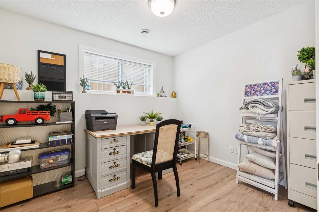 60 Erin Meadow Way Se, Calgary, AB - Indoor Photo Showing Office