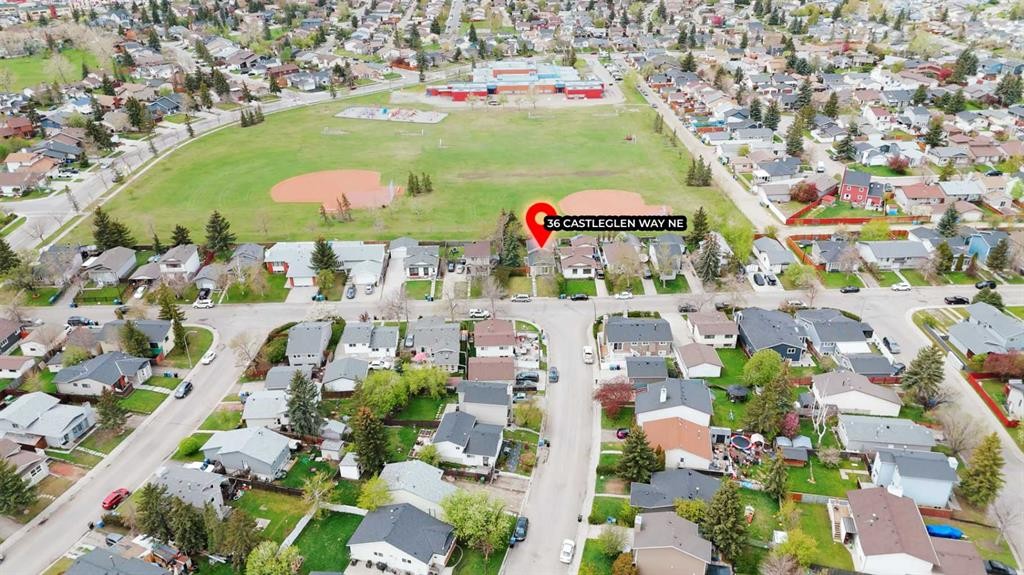 36 Castleglen Way Ne, Calgary, AB - Outdoor With View