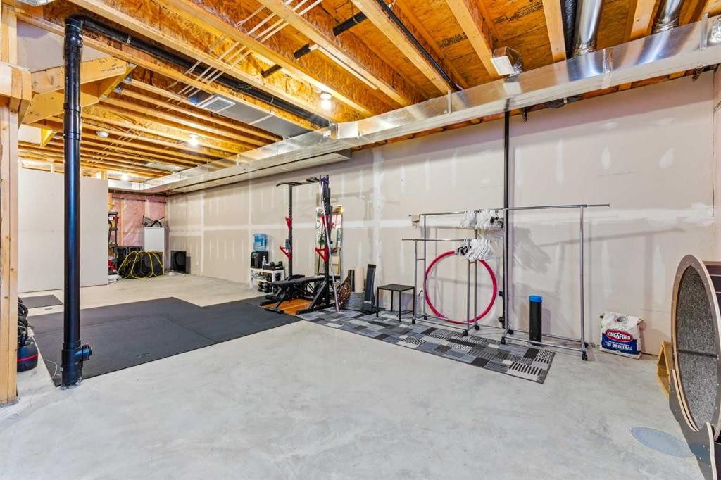 174 Seton Grove Se, Calgary, AB - Indoor Photo Showing Basement