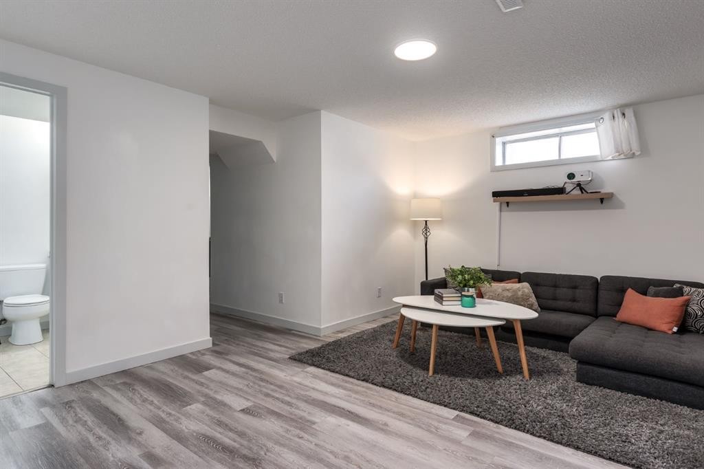 303 Coventry Close Ne, Calgary, AB - Indoor Photo Showing Living Room
