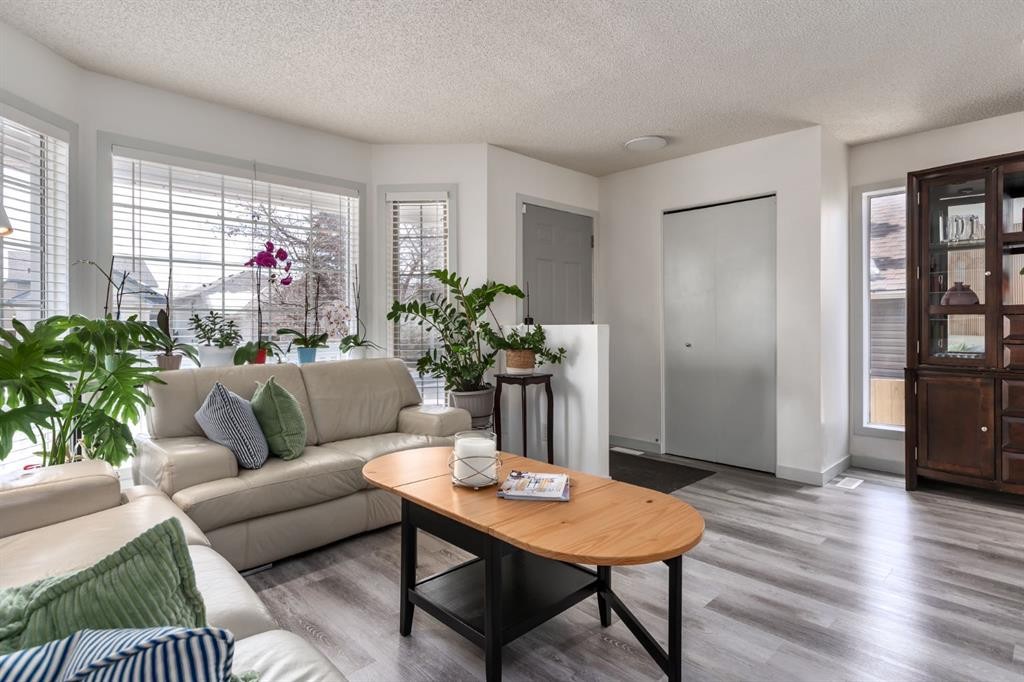 303 Coventry Close Ne, Calgary, AB - Indoor Photo Showing Living Room