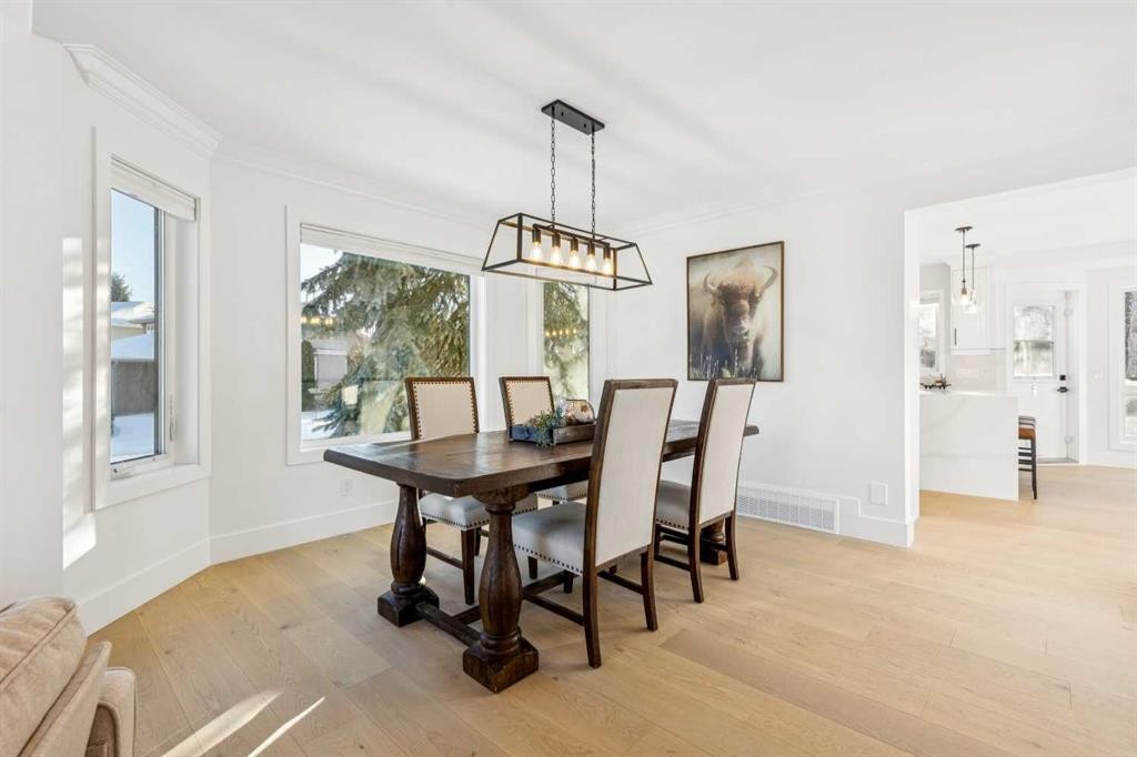 5 Mckenzie Lake Point Se, Calgary, AB - Indoor Photo Showing Dining Room