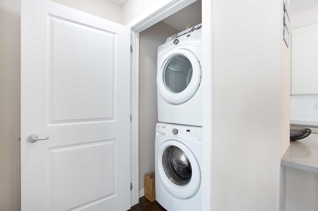 112-200 Cranfield Common Se, Calgary, AB - Indoor Photo Showing Laundry Room