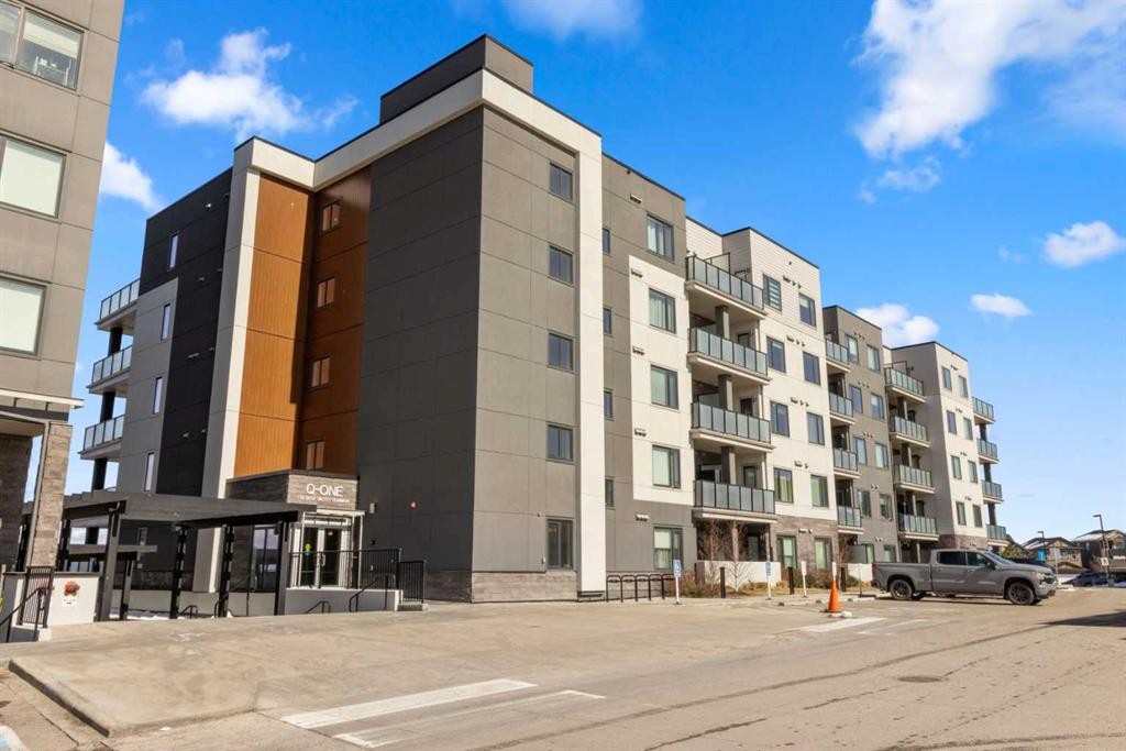 208-138 Sage Valley Common Nw, Calgary, AB - Outdoor With Balcony With Facade