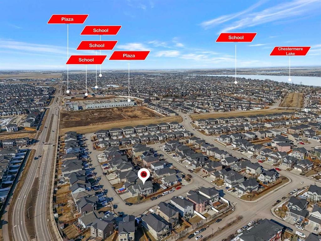 140 Rainbow Falls Heath, Chestermere, AB - Outdoor With View