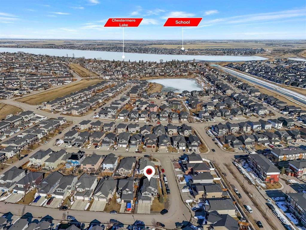 140 Rainbow Falls Heath, Chestermere, AB - Outdoor With View