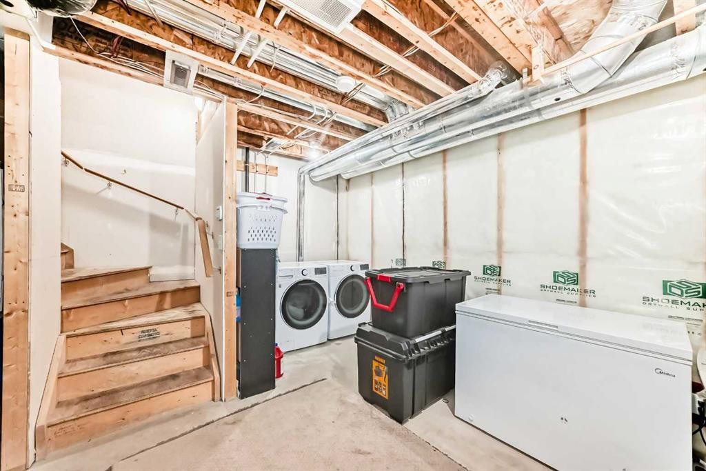 37 Skyview Ranch Gardens Ne, Calgary, AB - Indoor Photo Showing Basement