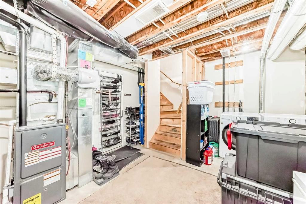 37 Skyview Ranch Gardens Ne, Calgary, AB - Indoor Photo Showing Basement