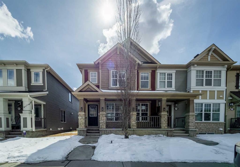 271 Windford Crescent Sw, Airdrie, AB - Outdoor With Deck Patio Veranda With Facade