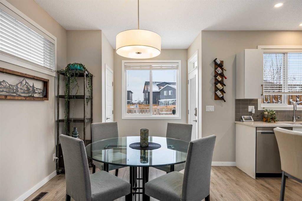 265 Seton Circle Se, Calgary, AB - Indoor Photo Showing Dining Room