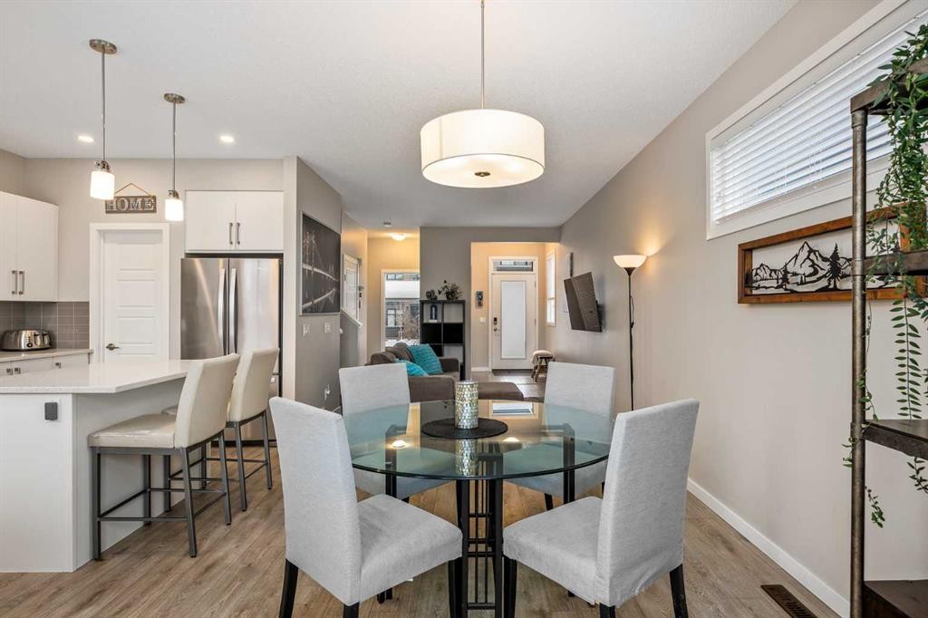 265 Seton Circle Se, Calgary, AB - Indoor Photo Showing Dining Room