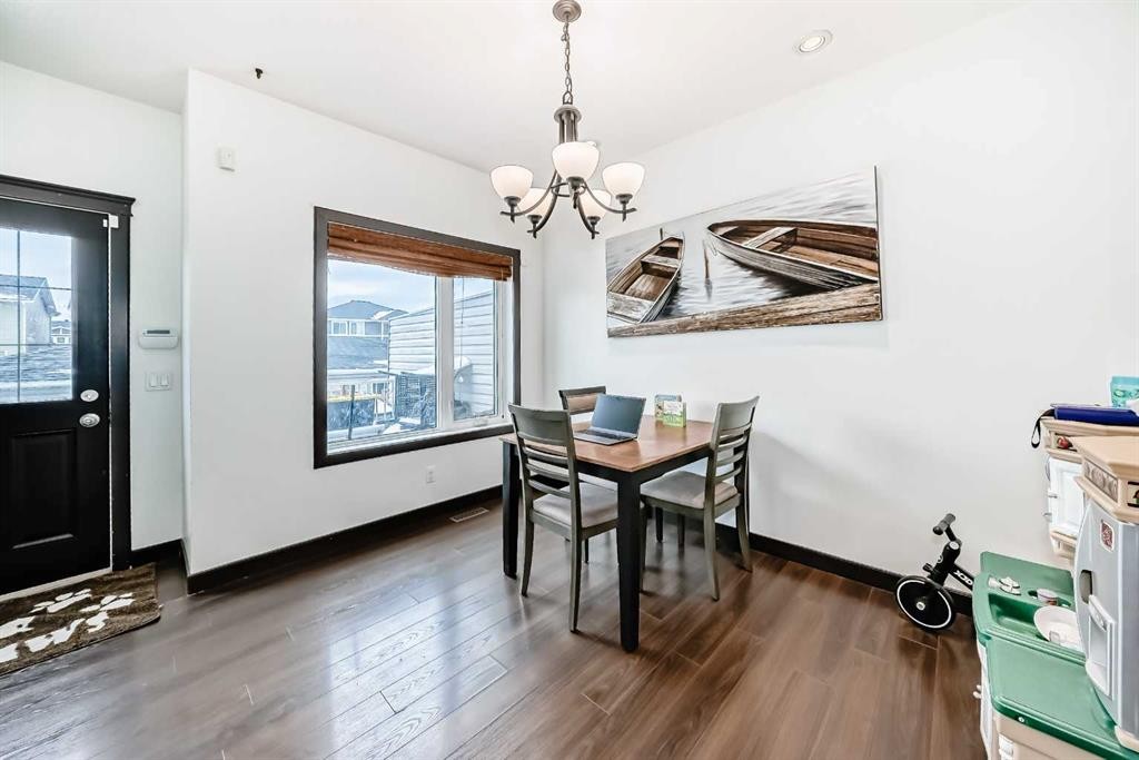 17 Redstone Common Ne, Calgary, AB - Indoor Photo Showing Dining Room