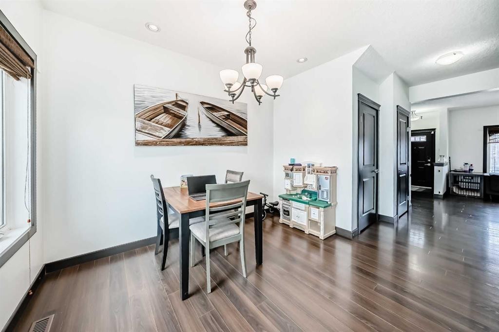 17 Redstone Common Ne, Calgary, AB - Indoor Photo Showing Dining Room