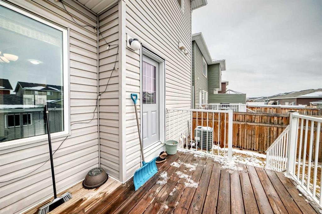 17 Redstone Common Ne, Calgary, AB - Outdoor With Deck Patio Veranda With Exterior