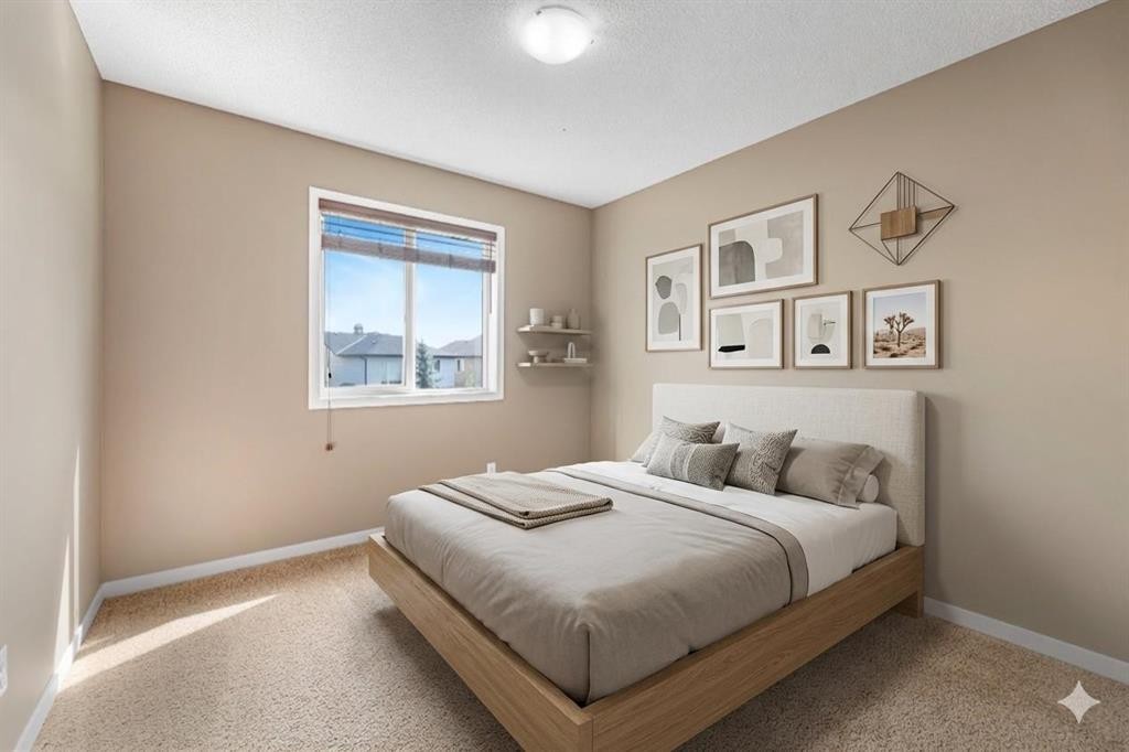 46 Autumn Crescent Se, Calgary, AB - Indoor Photo Showing Bedroom