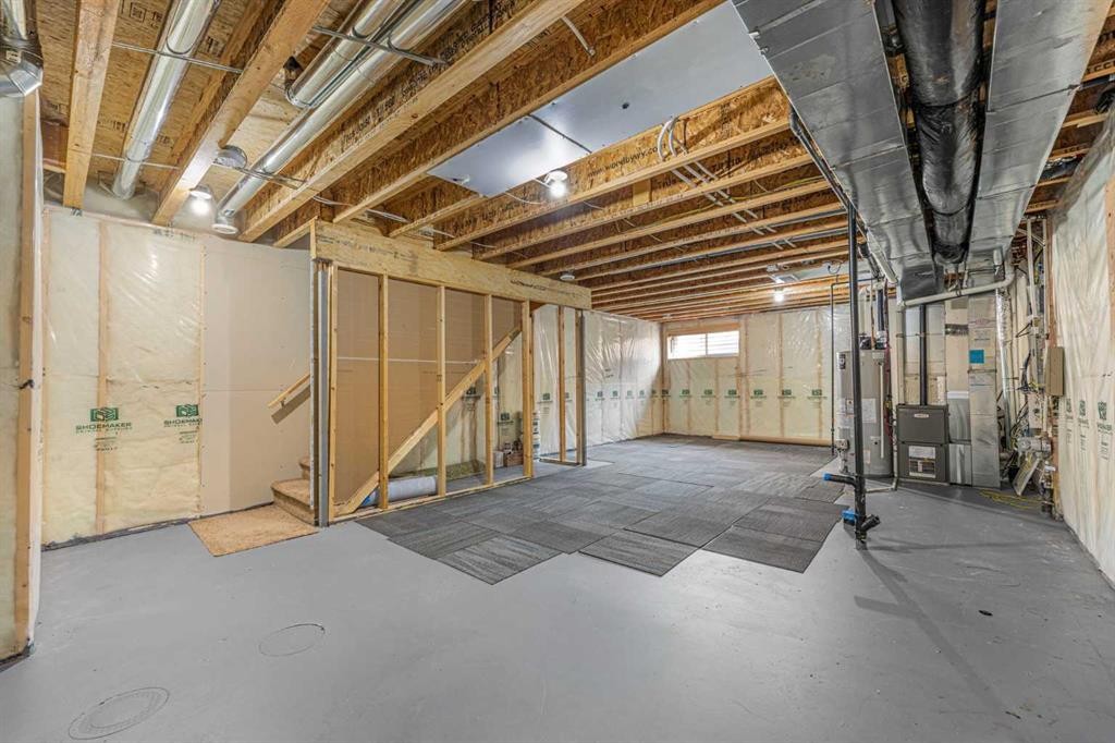 46 Autumn Crescent Se, Calgary, AB - Indoor Photo Showing Basement