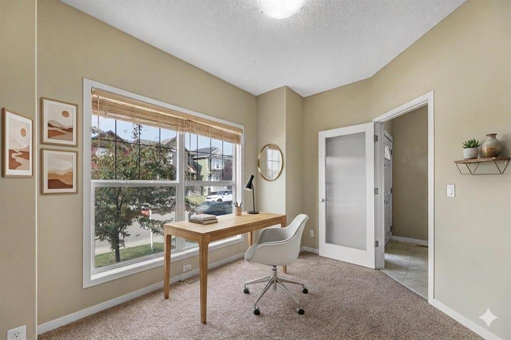 46 Autumn Crescent Se, Calgary, AB - Indoor Photo Showing Office