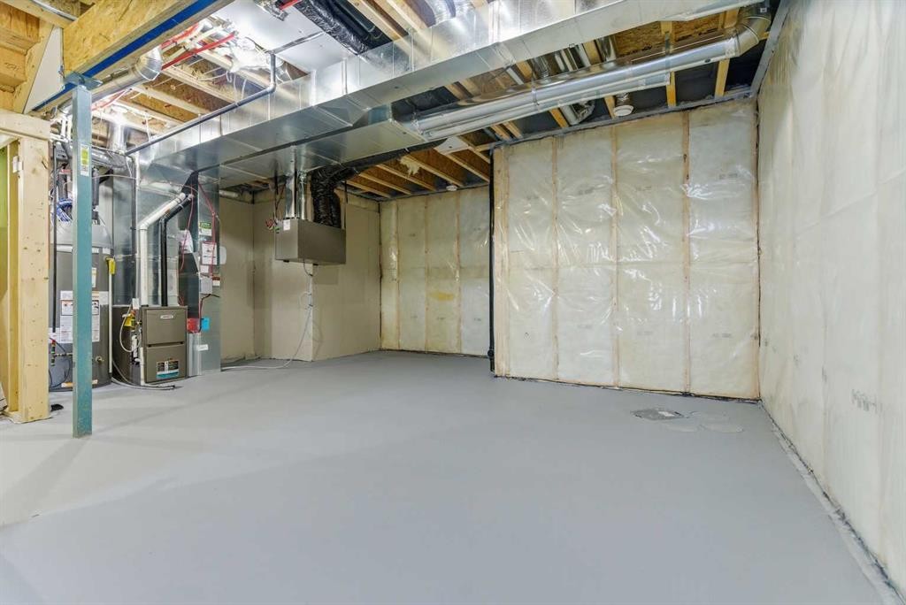 358 Corner Glen Way Ne, Calgary, AB - Indoor Photo Showing Basement