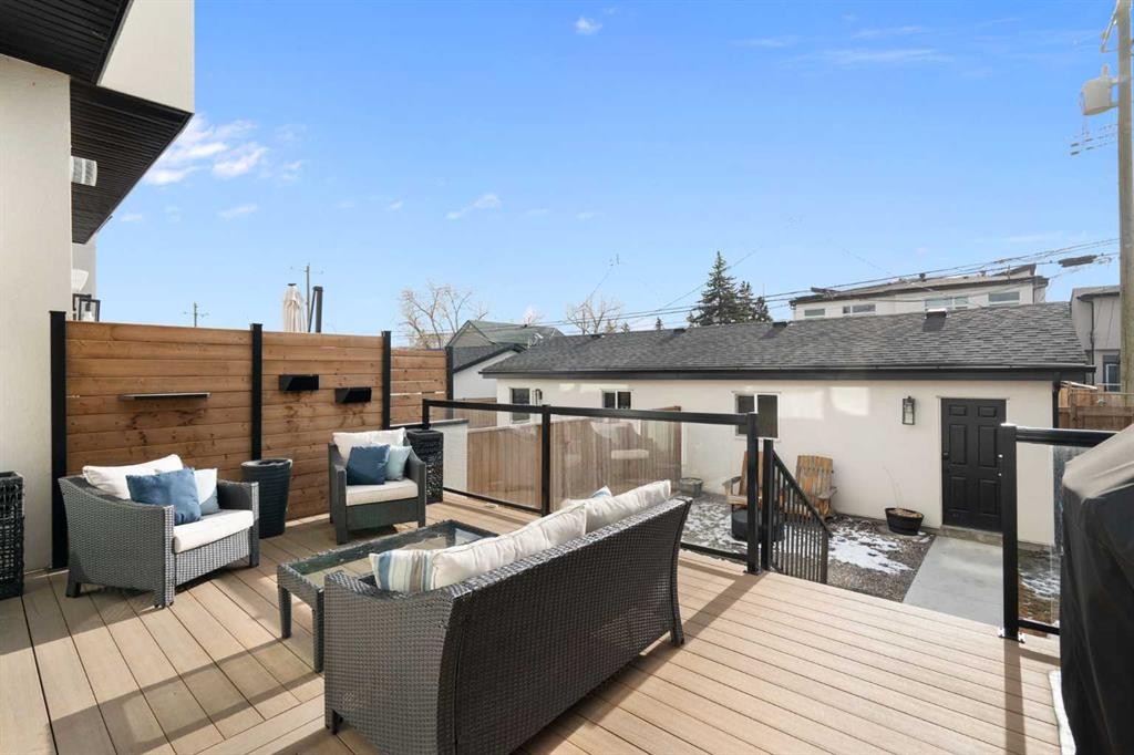4615 20 Avenue Nw, Calgary, AB - Outdoor With Deck Patio Veranda With Exterior