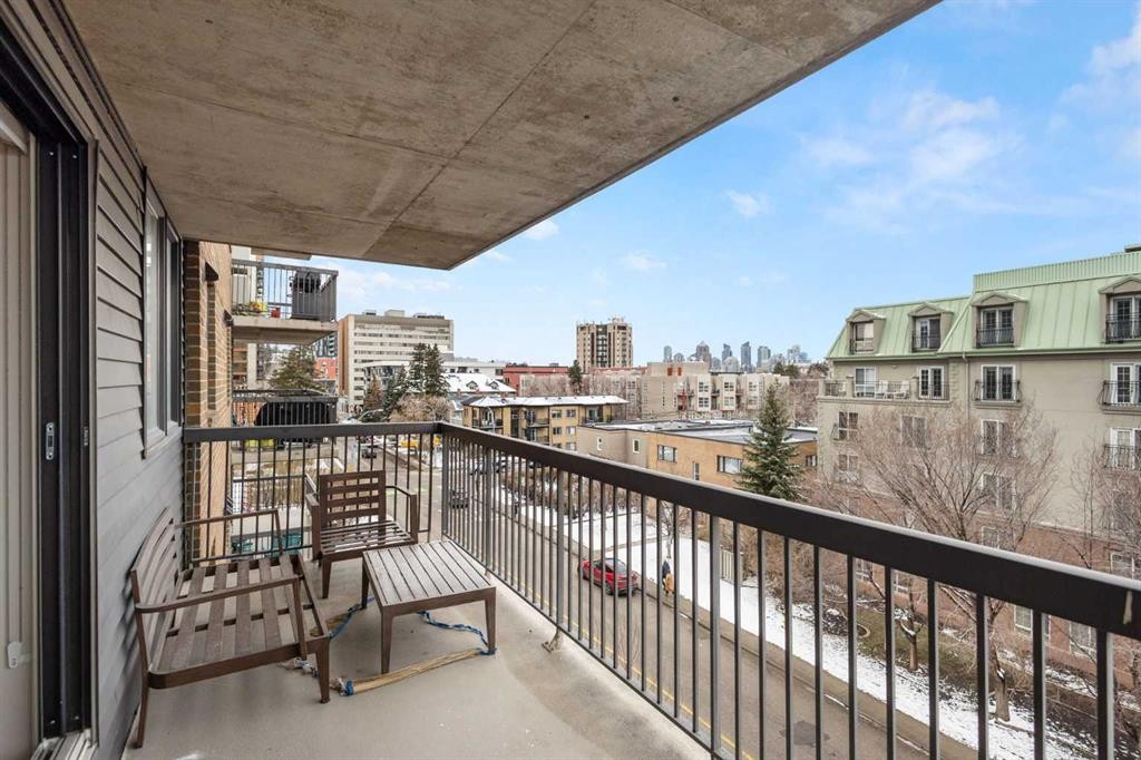 503-225 25 Avenue Sw, Calgary, AB - Outdoor With Balcony With Exterior