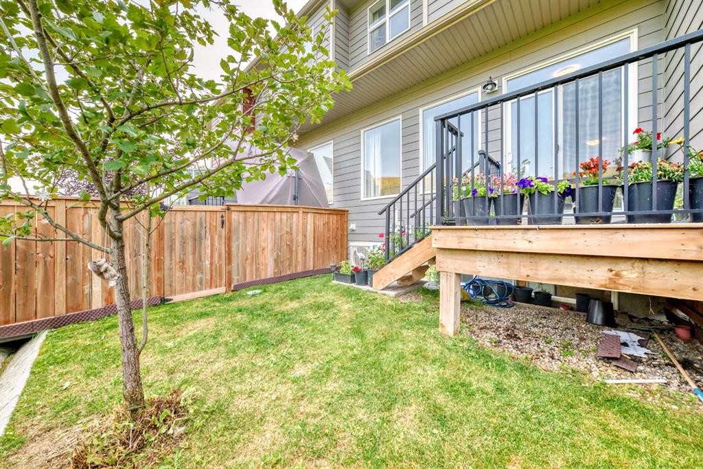 206 Cranbrook Square Se, Calgary, AB - Outdoor With Deck Patio Veranda