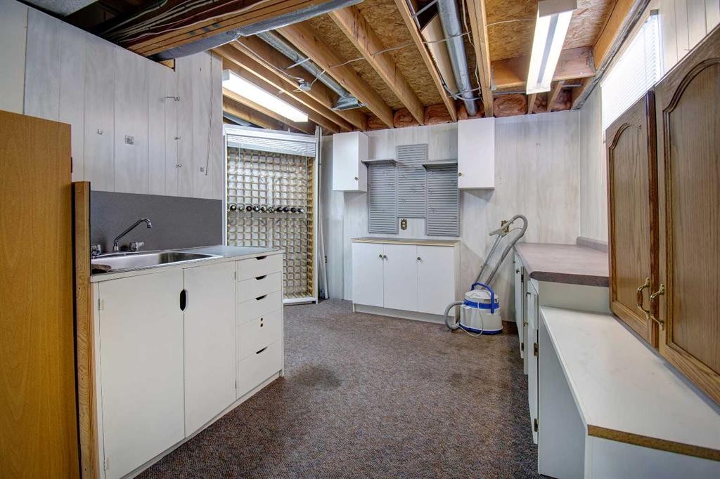 273 Woodside Road Nw, Airdrie, AB - Indoor Photo Showing Basement