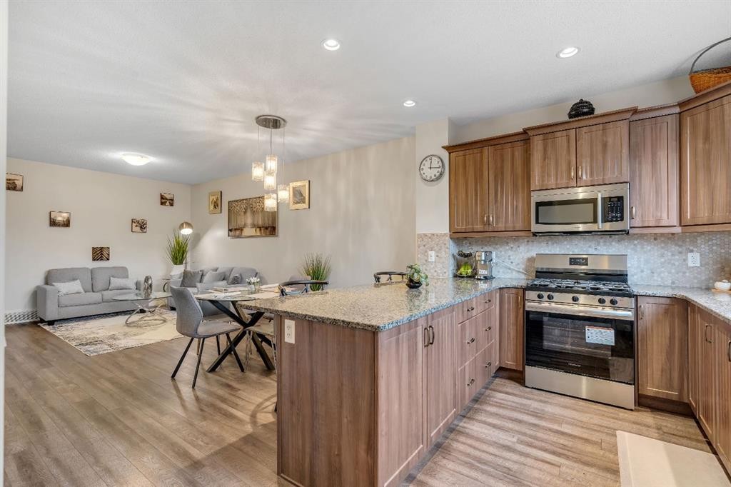 77 Red Sky Way Ne, Calgary, AB - Indoor Photo Showing Kitchen