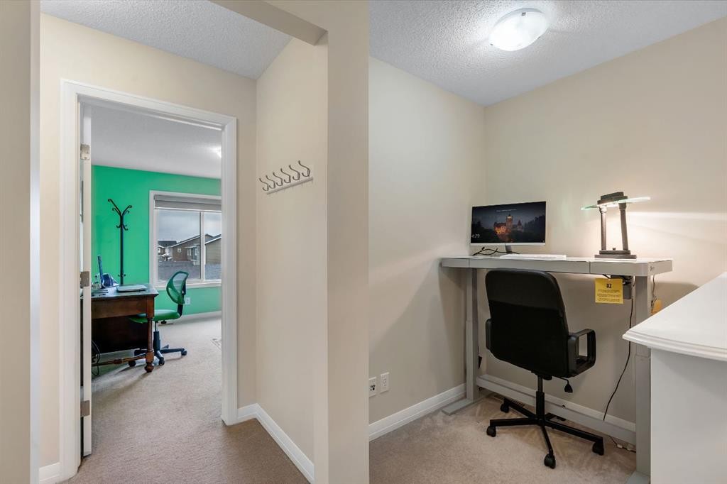 77 Red Sky Way Ne, Calgary, AB - Indoor Photo Showing Office