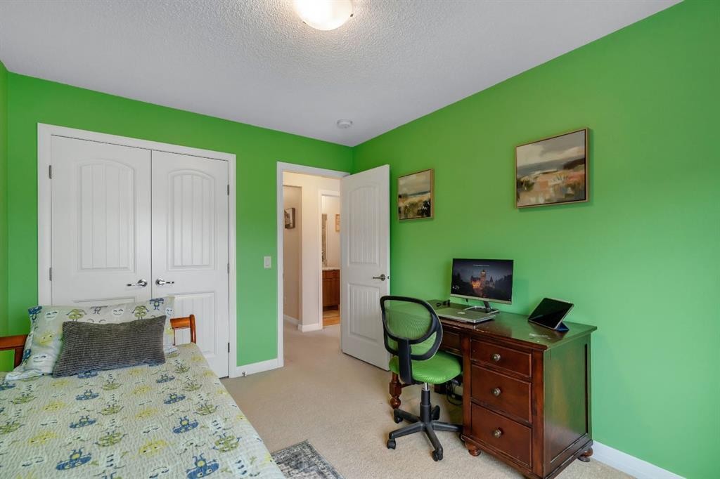 77 Red Sky Way Ne, Calgary, AB - Indoor Photo Showing Bedroom