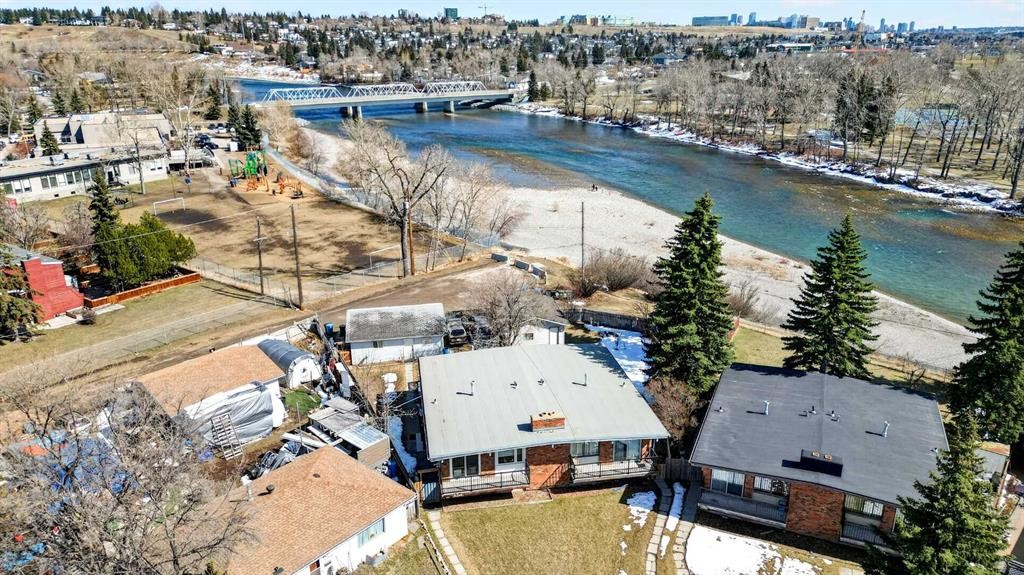 6348 Bowmont Crescent Nw, Calgary, AB - Outdoor With Body Of Water With View