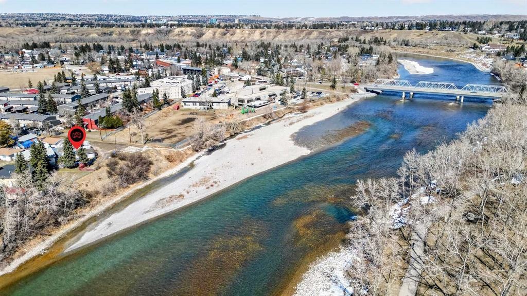 6348 Bowmont Crescent Nw, Calgary, AB - Outdoor With Body Of Water With View