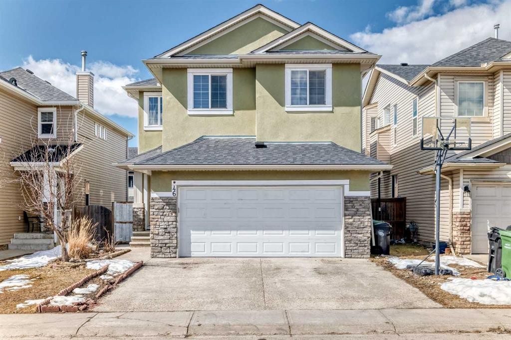 46 Saddlecrest Gardens Ne, Calgary, AB - Outdoor With Facade