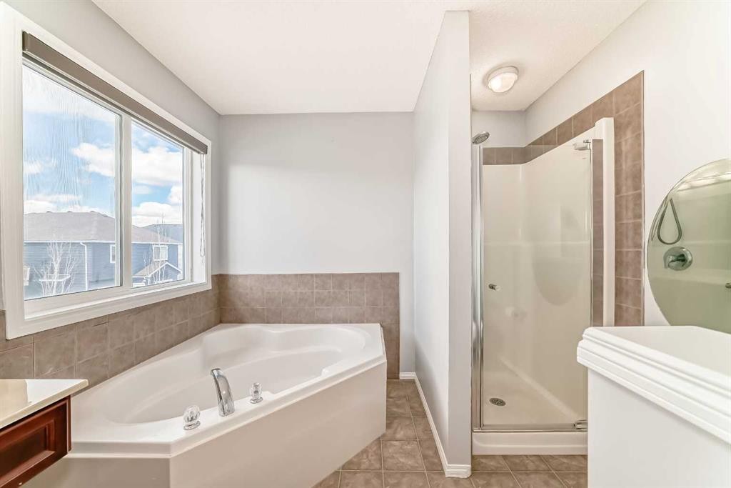 46 Saddlecrest Gardens Ne, Calgary, AB - Indoor Photo Showing Bathroom