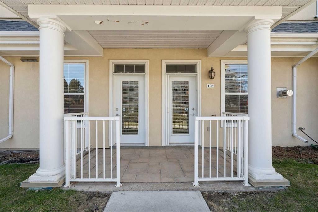 106-3650 Marda Link Sw, Calgary, AB - Outdoor