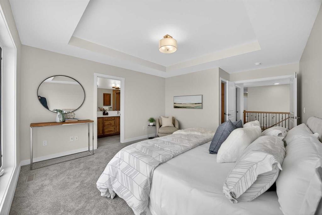 67 Versant Way Sw, Calgary, AB - Indoor Photo Showing Bedroom